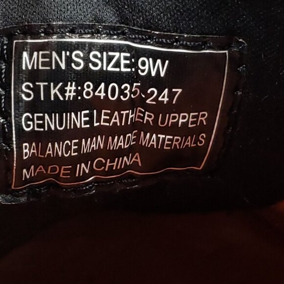 Nunn Bush Men's Size 9 Wide Brown Leather Sneakers - Picture 9 of 10